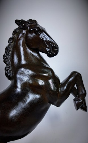 Rearing Horse, Japanese Bronze by Masahiko KATORI - 