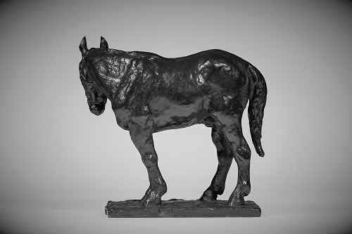 Bronze japonais de Nakamura AKIRA : Cheval - 