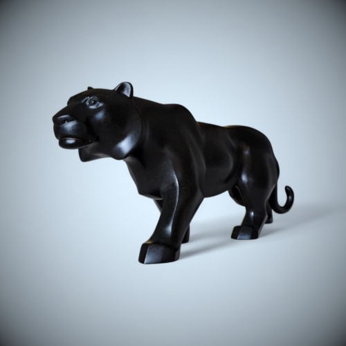 Asian Works of Art  - Tiger - Japanese Bronze By Kabuki Hideaki (shumei)