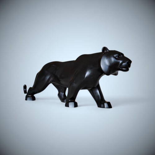  - Tiger - Japanese Bronze By Kabuki Hideaki (shumei)