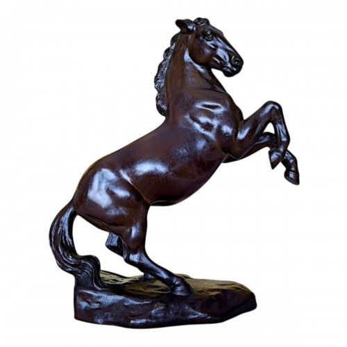 Rearing Horse, Japanese Bronze By Masahiko Katori (1899-1988)