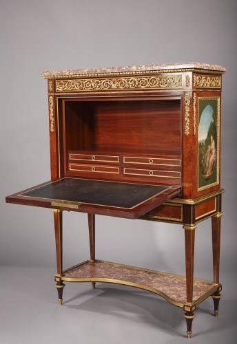 Louis XVI Style Secretary by H. Dasson, France Circa 1880 - 