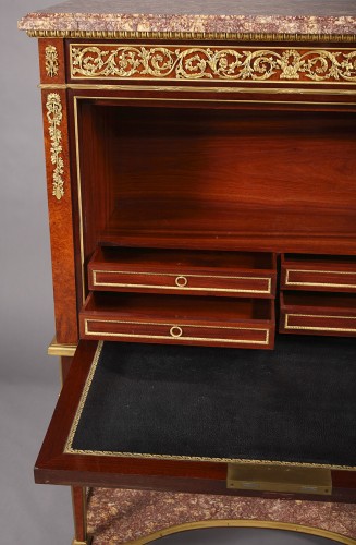 Louis XVI Style Secretary by H. Dasson, France Circa 1880 - 