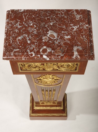 Decorative Objects  - Neo-classical wall-side Pedestal, France circa 1880