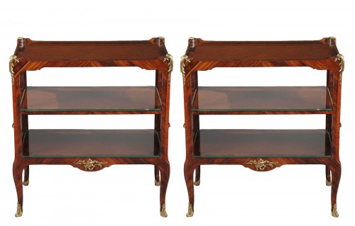 Paire de Tables servantes, France circa 1880
