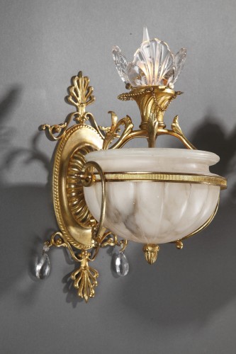 Pair of Wall-Lights attributed to Delisle, France circa 1900 - Art nouveau