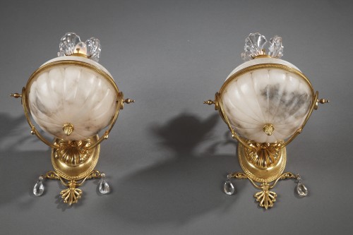Art nouveau - Pair of Wall-Lights attributed to Delisle, France circa 1900