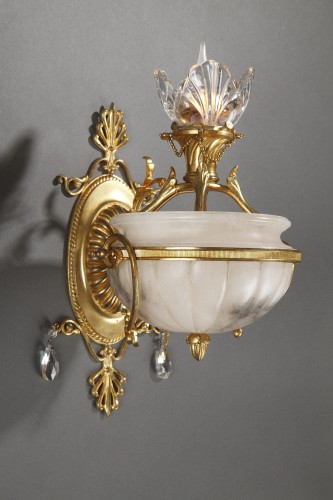 Antiquités - Pair of Wall-Lights attributed to Delisle, France circa 1900