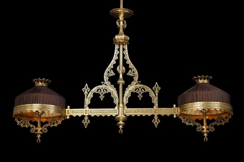 &quot;Ottoman&quot; Bronze Chandelier, France Circa 1880 - Lighting Style 