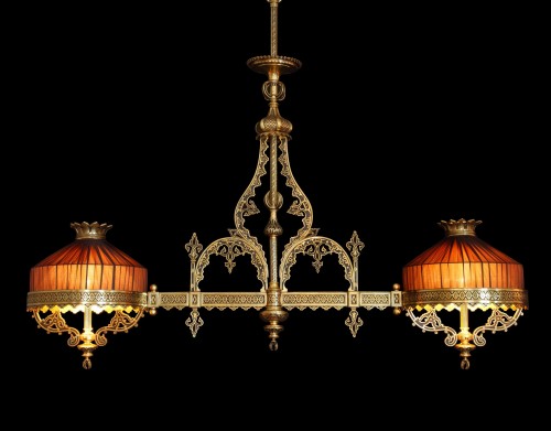 Antiquités - &quot;Ottoman&quot; Bronze Chandelier, France Circa 1880