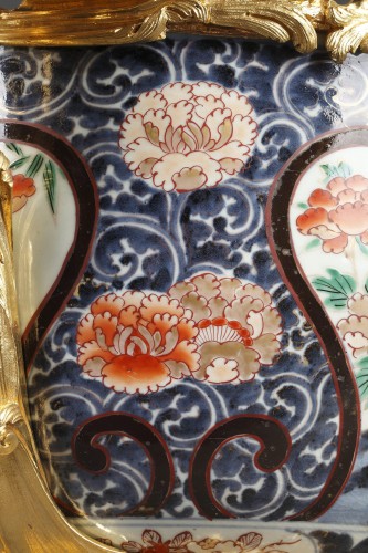 Cache-pot en porcelaine d'Imari, Japon et France circa 1880 - 