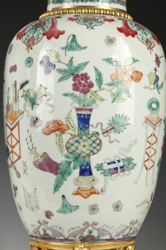  - Pair of Covered Jars attr. to l&#039;Escalier de Cristal, France circa 1860
