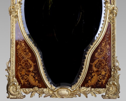 Important Mirror, Italy circa 1880 - 