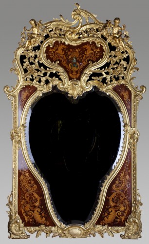  - Important Miroir d'apparat, Italie circa 1880