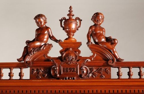Cabinet néo-Renaissance attribué à H.-A. Fourdinois, France 1893 - Mobilier Style 