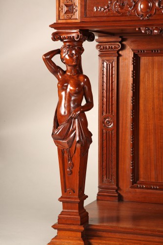 - Neo-Renaissance Cabinet attributed to H.-A. Fourdinois, France 1893