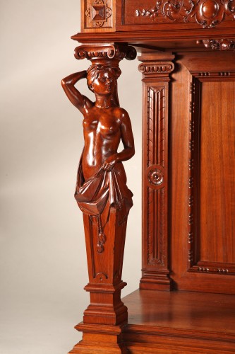  - Cabinet néo-Renaissance attribué à H.-A. Fourdinois, France 1893