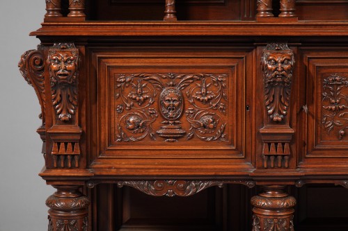 Antiquités - Neo-Renaissance Cabinet, France circa 1870