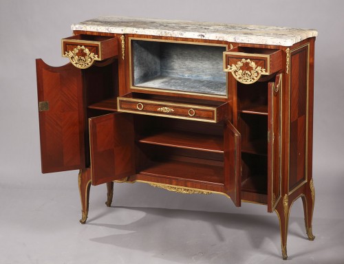 Meuble d'appui  attribué à P. Sormani, France circa 1870 - Tobogan Antiques