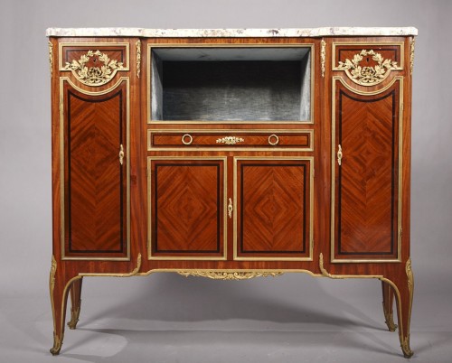 Napoléon III - Meuble d'appui  attribué à P. Sormani, France circa 1870