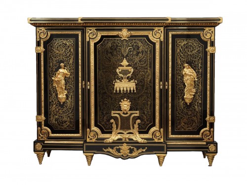 "Boulle" Meuble d'appui attributed to Befort Jeune, France circa 1870