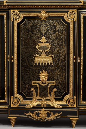 &quot;Boulle&quot; Meuble d&#039;appui attributed to Befort Jeune, France circa 1870 - Furniture Style Napoléon III