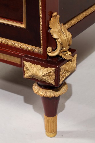 Antiquités - Four-Pieces Bedroom Set Attributed to A. Krieger, France Circa 1880