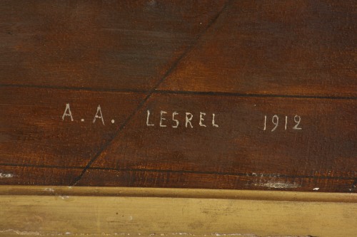 XIXe siècle - Les Musiciens - A.A. Lesrel, Ecole Française 1912