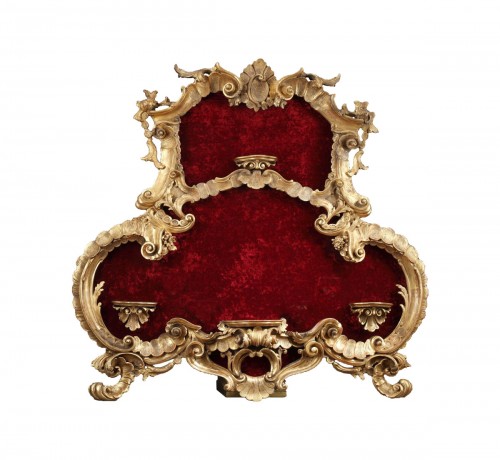 Giltwood Presentation Frame, Italy Circa 1880