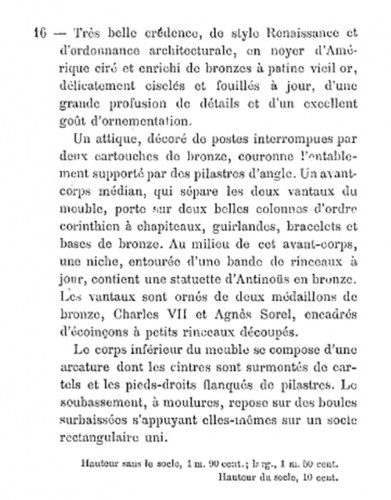 Antiquités - Cabinet néo-Renaissance par P. Sormani et attr. à E. Lièvre, France circa 1870