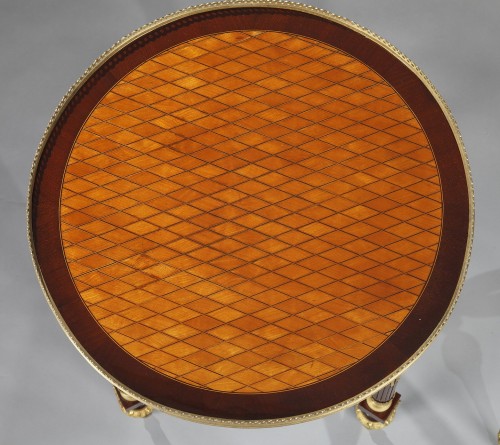 Paire de guéridons attribués à Krieger, France circa 1880 - Tobogan Antiques