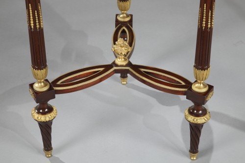 Antiquités - Paire de guéridons attribués à Krieger, France circa 1880