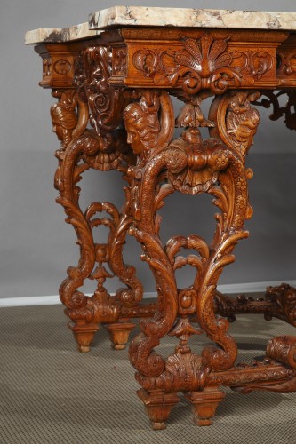 Grande Table de milieu, France circa 1880 - Tobogan Antiques