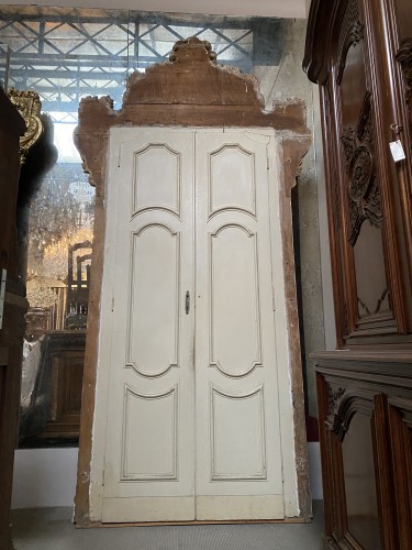  - Ensemble de quatre Double-Portes Palatiales, Italie, Fin XIXe siècle