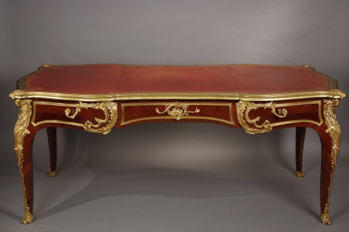Mobilier Bureau et Secrétaire - Important Bureau plat attribué à G. Durand, France circa 1880