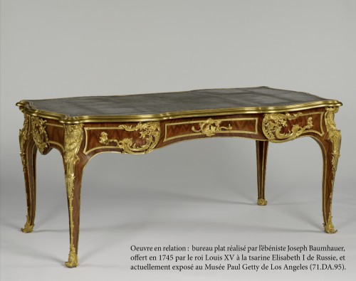 Antiquités - Important Bureau plat attribué à G. Durand, France circa 1880