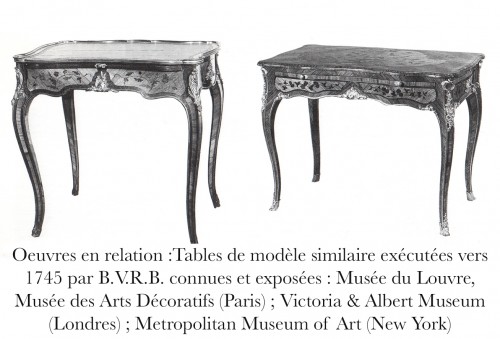 Antiquités - Elégante Table attribuée à G. Durand, France circa 1880