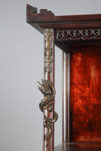 Furniture  - &quot;Japonisme &quot; Cabinet attr. to G. Viardot, France circa 1880