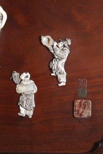 Cabinet Japonisant par G. Viardot, France  circa 1880 - 