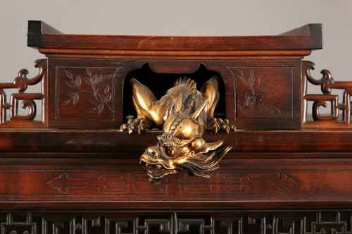 Furniture  - &quot;Japonisme&quot; Cabinet by G. Viardot, France 1888