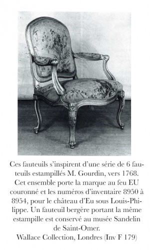 Antiquités - Paire de fauteuils à chassis, France circa 1880