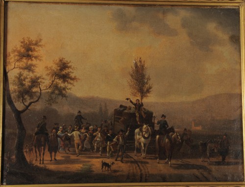 Paintings & Drawings  - &quot;Back From the Fair&quot;, France 2nd quarter of the 19th century