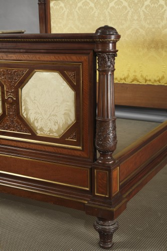 8 Pieces Bedroom Set, H.A. Fourdinois, France Circa 1889 - 