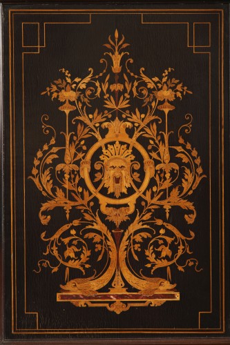 XIXe siècle - Paire de cabinets néo-Renaissance attribués à F. Linke, France circa 1880