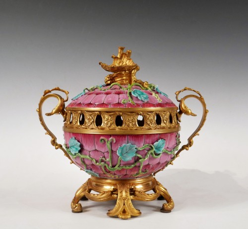 Objet de décoration Cassolettes, coupe et vase - Pot-pourri attribué à L'Escalier de Cristal, France circa 1880