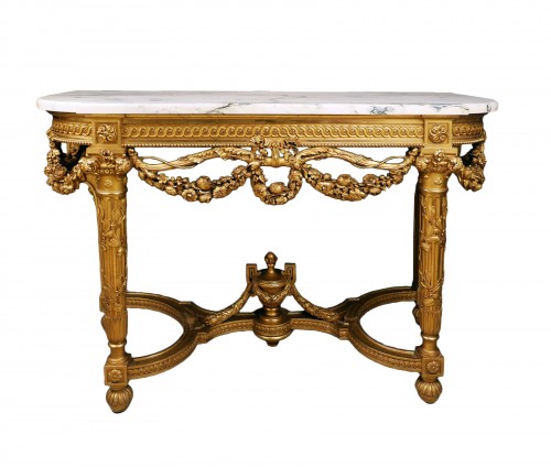 Table console par G.-F. Quignon, France circa 1890