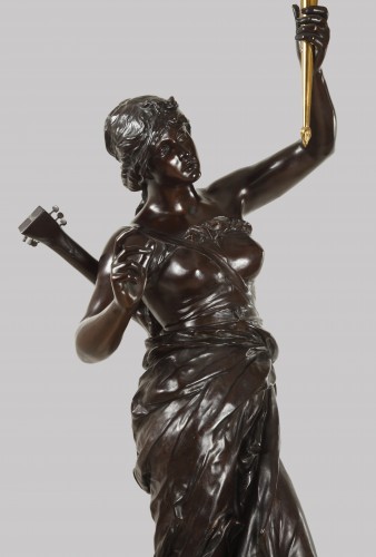 Paire de torchères par J.-F. Coutan, France Circa 1910 - Tobogan Antiques