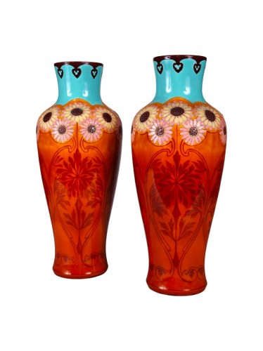 Paire de vases, Liberty, Angleterre circa 1910