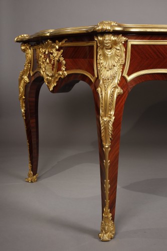 Important flat desk Attributed to G.Durand, France, Circa 1880 - 