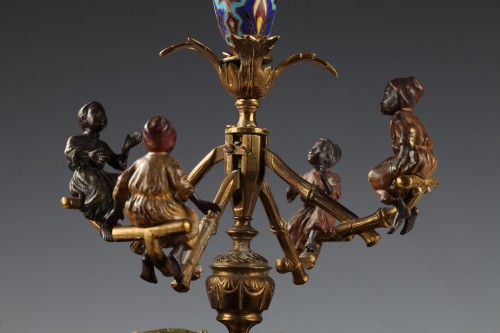 Objet de décoration  - Centre de table, Vienne circa 1880